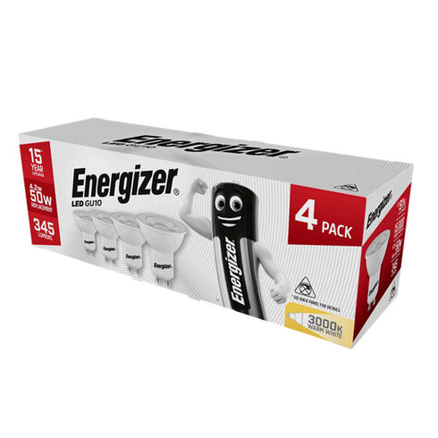 ENERGIZER PK4 5W(50W) BC GU10 LED LAMP