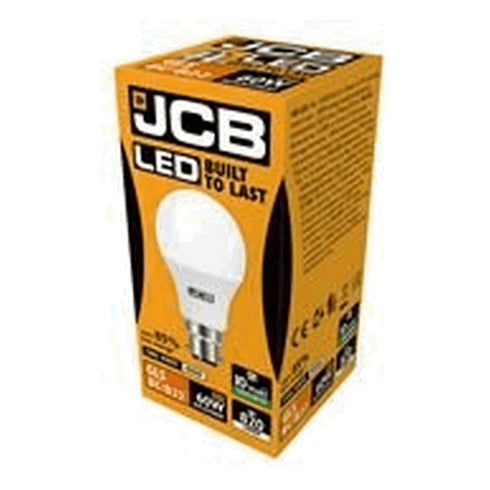 JCB 10W (60W) B22 LED GLS COOL WHITE 820 LUMENS