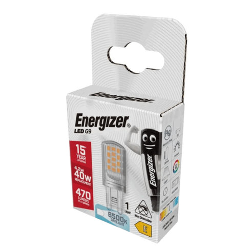 ENERGIZER 4.2W(40W) 6500LM 2700K G9 LED DAYLIGHT BULB