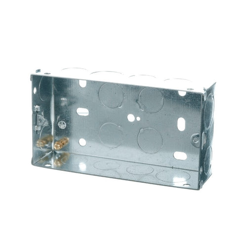 35MM 2G FLUSH METAL BOX