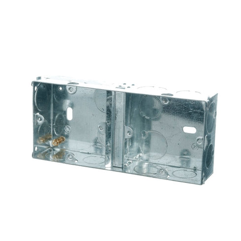 35MM 2G DUAL FLUSH METAL BOX