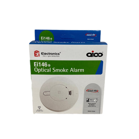 Mains smoke alarm c/ battery backup