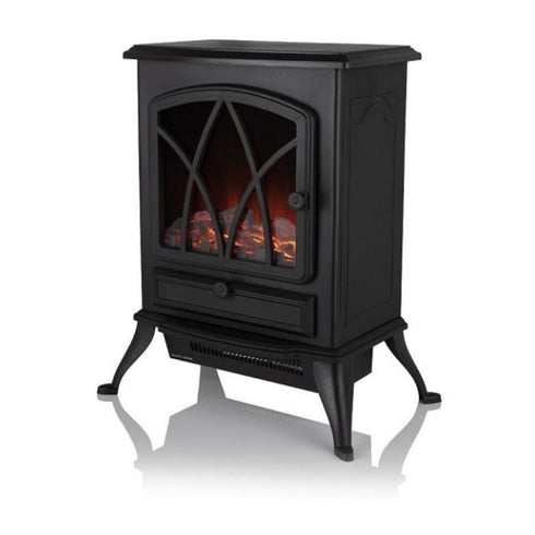 WARMLITE STIRLING ELECTRIC STOVE BLACK-2KW