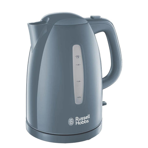 Russell Hobbs Textures Premium Plastic Rapid Boil Kettle Grey