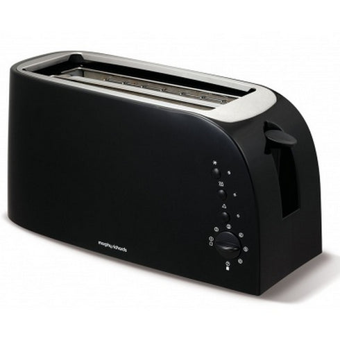 M/RICHARDS 4 SLICE TOASTER, BLACK, 1500W