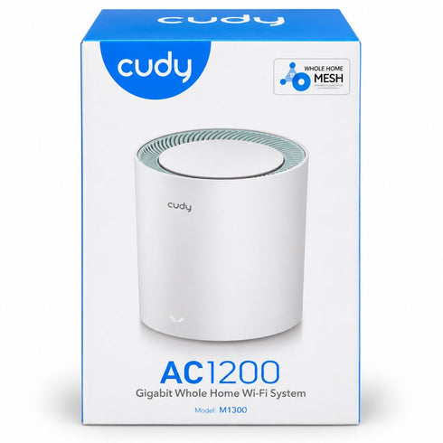 Cudy AC1200 Gigabit Dual Band Wi-Fi 5 Mesh Solution 1-Pack