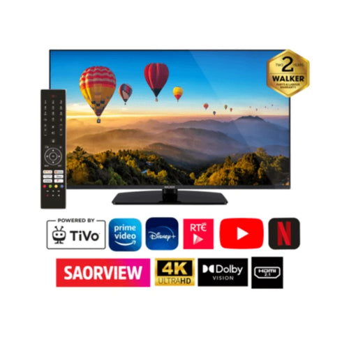 WALKER "SMART" TV 50" 4K LED C/W SAT TUNER/WIFI