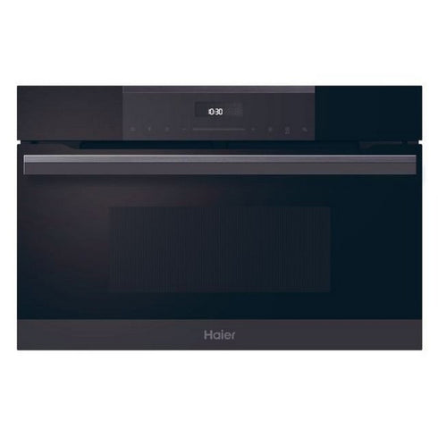 Haier Built-in, Microwave + Grill function, 34 litre, Black