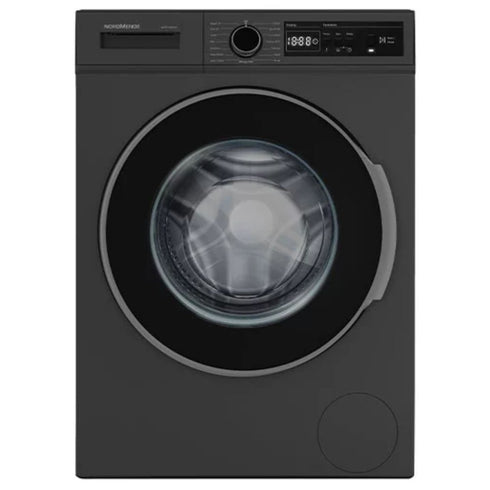 NordMende 8kg Washing Machine 1400 Spin Dark Inox