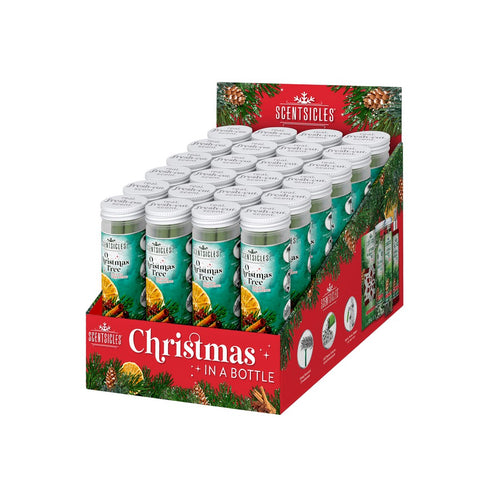O Christmas Tree ScentSicles 6 piece Bottle in CDU FSC1 - 1 Pc