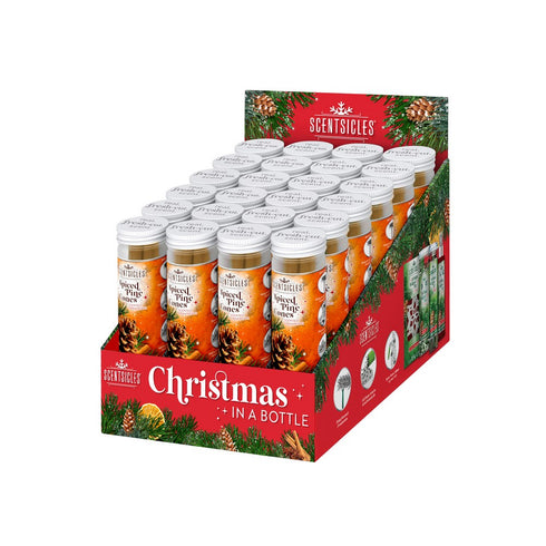 Spiced Pine Cones ScentSicles 6 piece Bottle in CDU FSC1 - 1 Pc