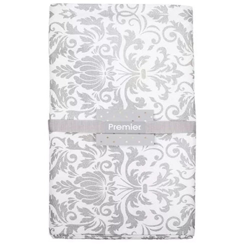 2m Silver Design Table Runner