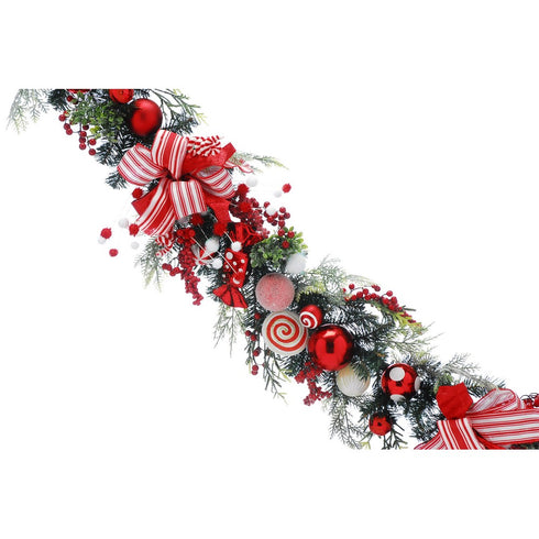 180cm candy sweet and red berries garland