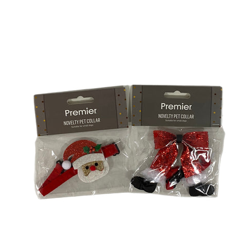 14cm Novelty Xmas Pet Collar Adjustable -