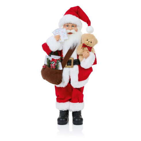 50cm Classic Santa with Teddy