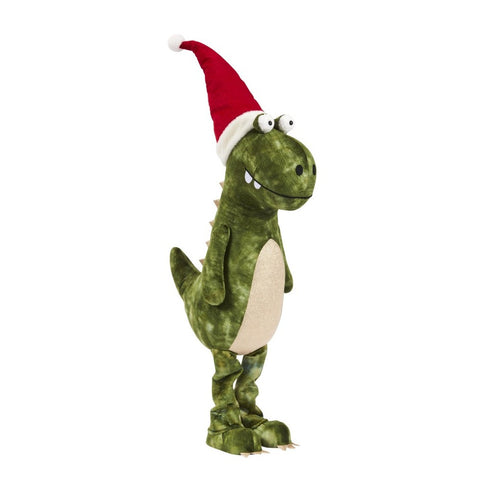 GREEN FESTIVE DINO XL