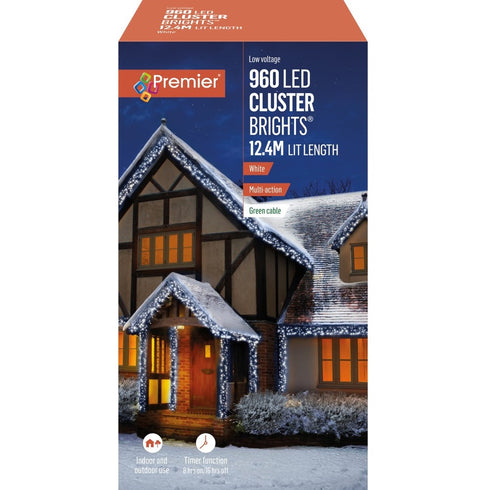 960 Multi Function Clusterbright LED Lights White