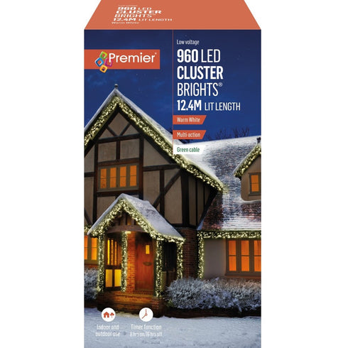 960 Multi Function Clusterbright LED Lights Warm White