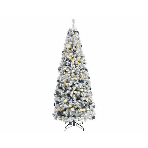 1.8MT PRE-LIT SNOWY POP-UP TREE