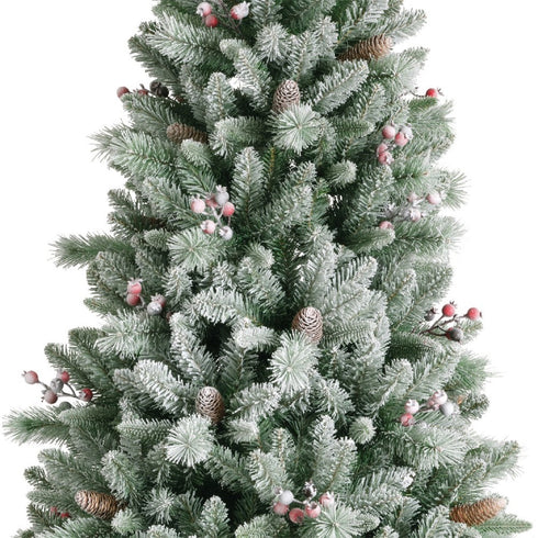 FROSTED WINDHAM SPRUCE TREE 7FT