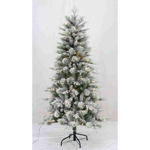 SNOWY STAMFORD TREE 7FT