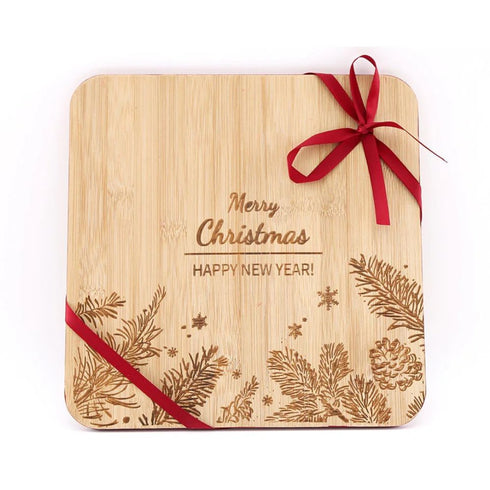 XMAS BAMBOO CHOPPING BOARD