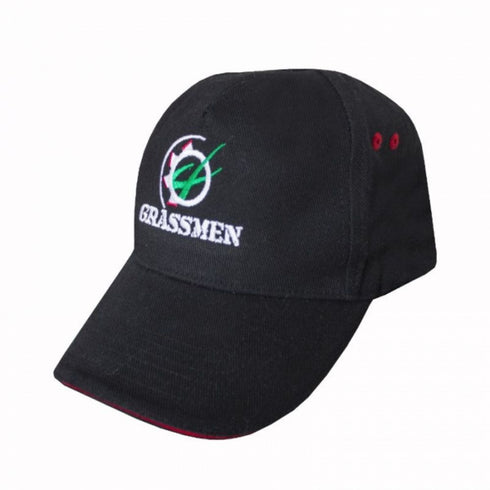GRASSMEN BASEBALL CAP BLACK