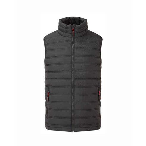 TUFFSTUFF ELITE RIBBED BODYWARMER BLACK