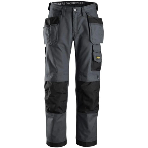 SNICKERS CANVAS + TROUSERS STRAIGHT GREY