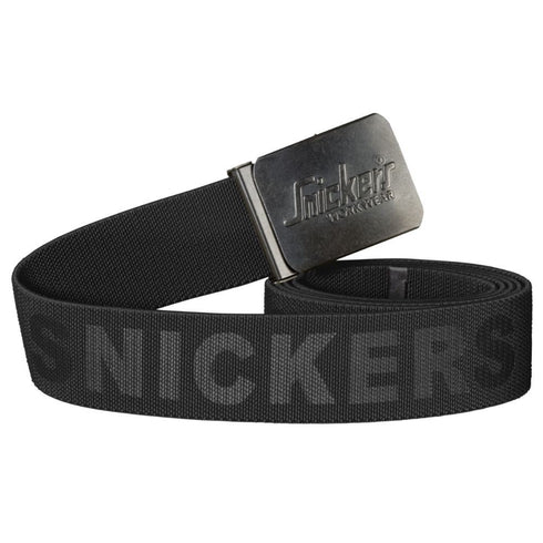 SNICKERS ERGONOMIC BELT, BLACK SNICKERS BUCKLE, END TIP