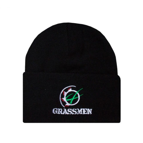 GRASSMEN BEANIE HAT NAVY