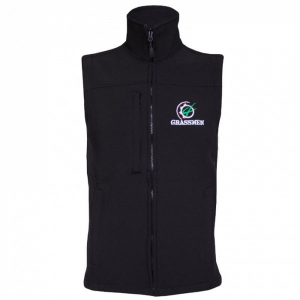 GRASSMEN SOFTSHELL GILLET BLACK