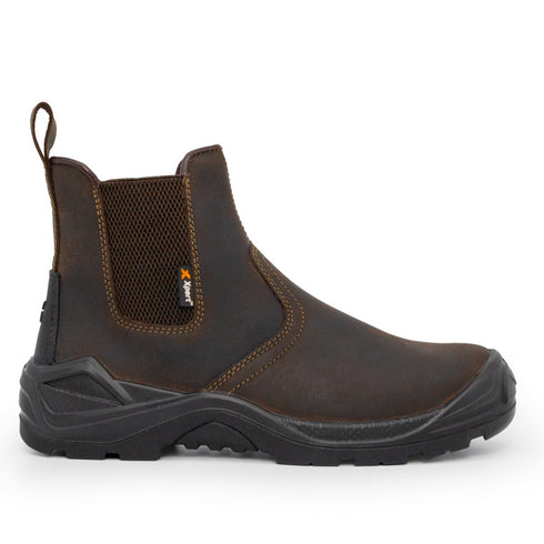 XPERT DEFIANT DEALER SAFETY BOOT BROWN
