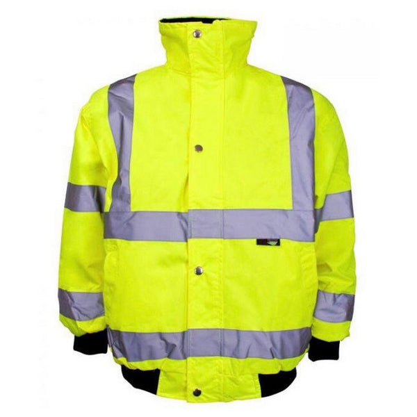 KIDS HI VIS JACKET YELLOW