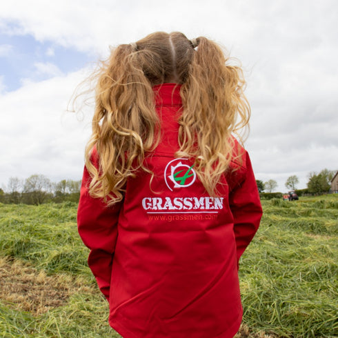 GRASSMEN SOFTSHELL JACKET RED