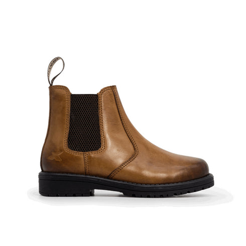 Xpert Heritage Wrangler Junior Dealer Boot Burnished Tan