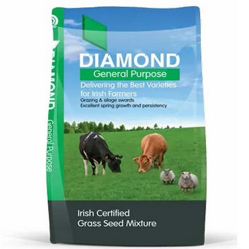 12kg NO 3 DIAMOND GENERAL PURPOSE GRASSEED MIX