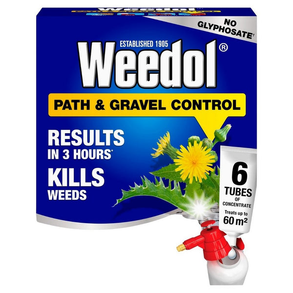 WEEDOL PATH AND GRAVEL TUBES 6-PACK