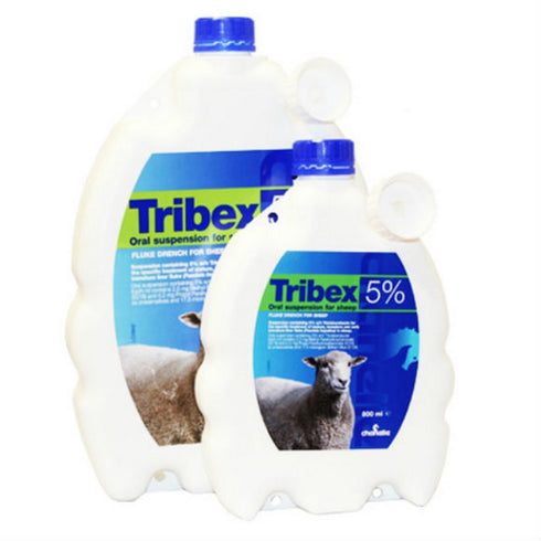 800Mls Sheep**Tribex** Fluke Drench 5% Sheep 5%