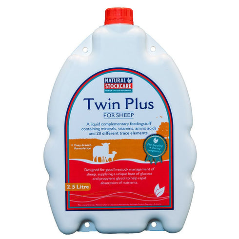 2.5LT NATURAL STOCKCARE TWIN PLUS SHEEP DRENCH