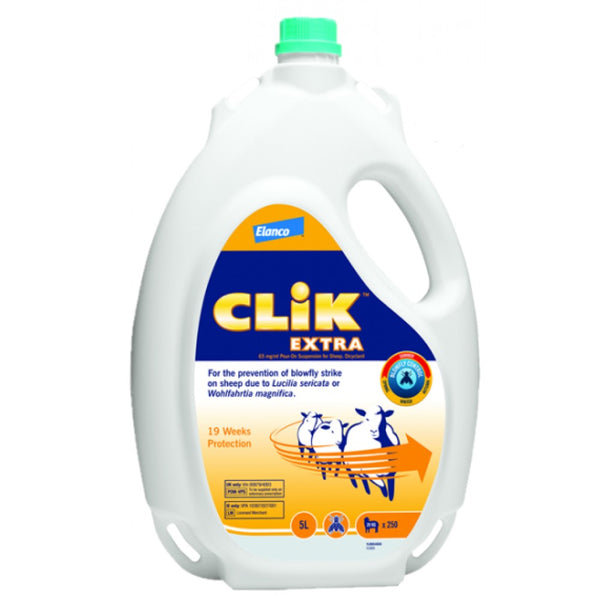 Clik EXTRA Pour on 5lt (19 weeks Protection )