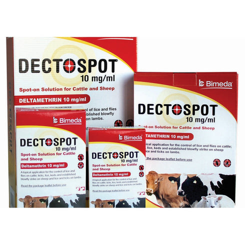 1LT Dectospot pour on cattle /sheep (ticks)