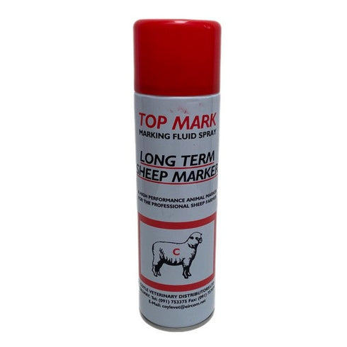 Red Long Acting Marking Spray 450ml ~