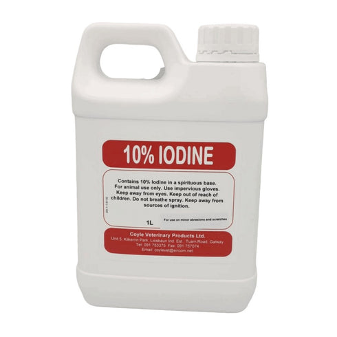 2Lt Iodine 10% Pvc Container (Coyle) ~