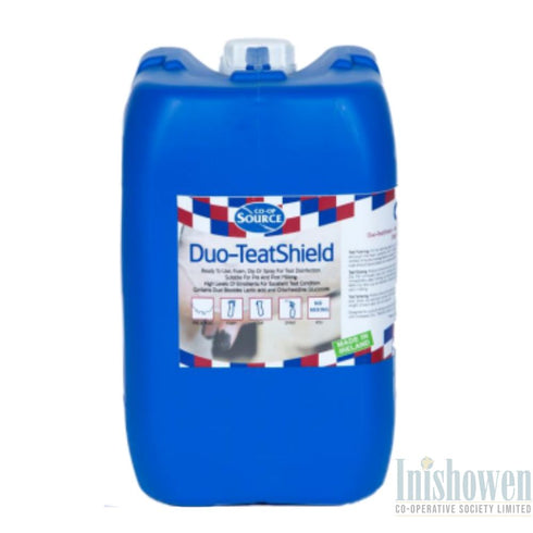 DUO TEAT SHIELD 20LTR (PRE & POST MILKING)(SUITABLE FOR FOAM SPRAY & DIP APPLICATION)