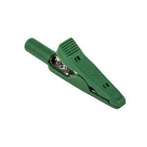 INSULATED CROCODILE CLIP GREEN