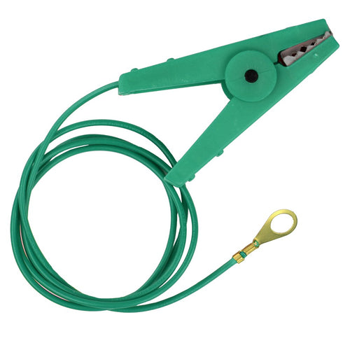 GROUND CONNECTION CABLE GREEN CLIP