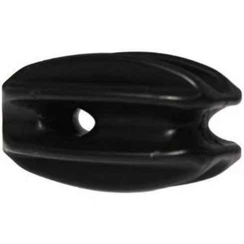 INSULATOR LARGE EGG BLACK PKT 25 ~