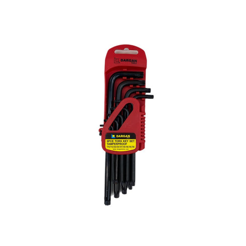 Allen Key Set 9Pce Torc T10-T50