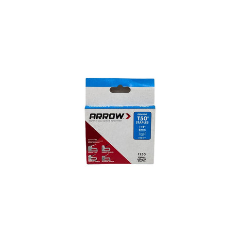 ARROW T50/55 1/4IN/6MM STAPLES EACH ~